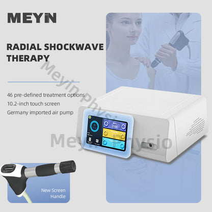 User-Friendly Shockwave Therapy Machine with Screen Handle | Easy Operation | Professional Medical Equipment-MY3000-C