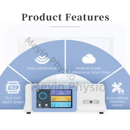 High-Precision Shockwave Therapy Machine | German KNF Pump | 0.1bar Fine Adjustment | Professional Medical Device-MY3000-A